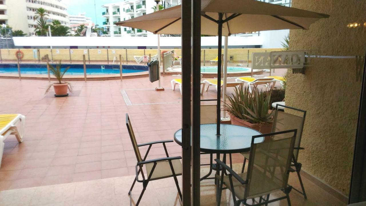 Апартаменты Aircon Pool View Nr Yumbo Плайя-дель-Инглес Экстерьер фото